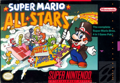 SNES - Super Mario All Stars Box Art Front