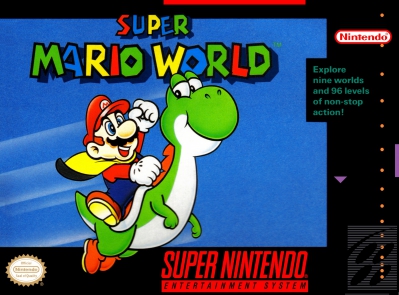 SNES - Super Mario World Box Art Front