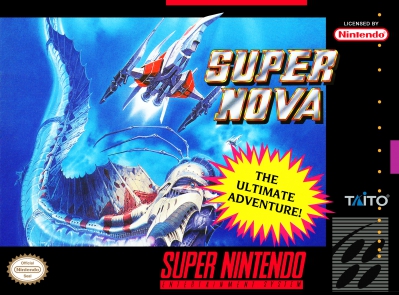 SNES - Super Nova Box Art Front