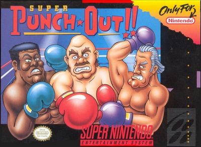 SNES - Super Punch Out Box Art Front