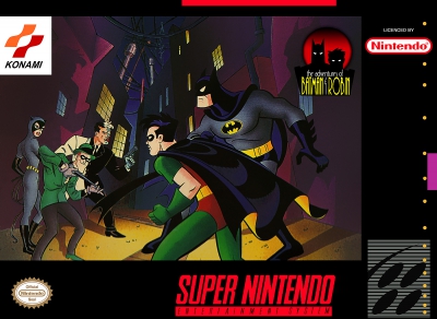 SNES - The Adventures of Batman and Robin Box Art Front