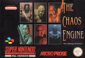 SNES - The Chaos Engine Box Art Front