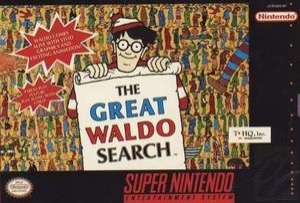SNES - The Great Waldo Search Box Art Front