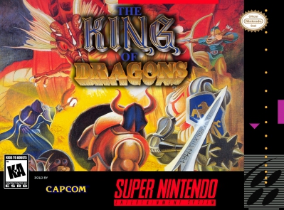 SNES - The King of Dragons Box Art Front