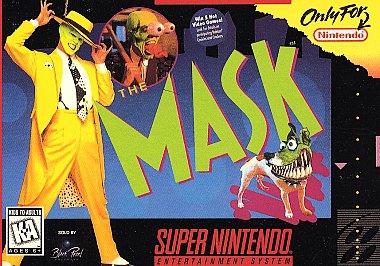 SNES - The Mask Box Art Front