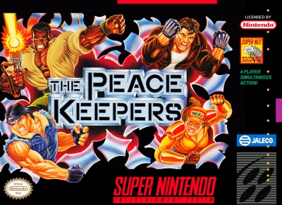 SNES - The Peace Keepers Box Art Front