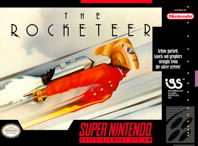 SNES - The Rocketeer Box Art Front