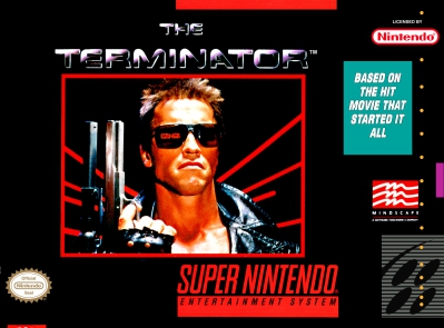 SNES - The Terminator Box Art Front