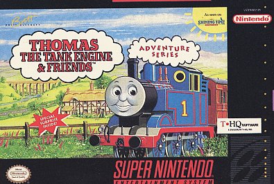 SNES - Thomas the Tank Engine and Friends Box Art Front