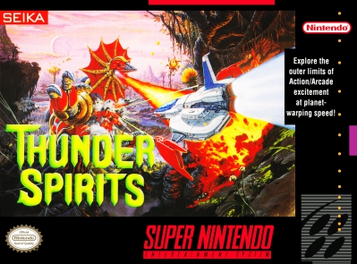 SNES - Thunder Spirits Box Art Front