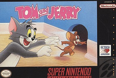 SNES - Tom and Jerry Box Art Front