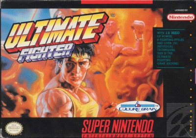 SNES - Ultimate Fighter Box Art Front