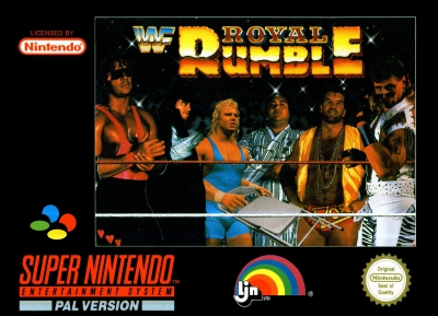 SNES - WWF Royal Rumble Box Art Front