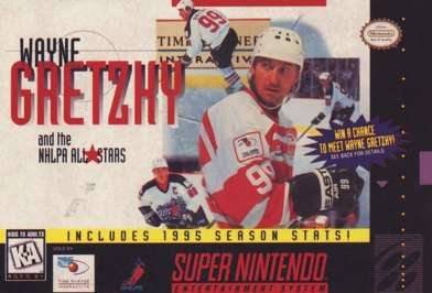 SNES - Wayne Gretzky and the NHLPA All Stars Box Art Front