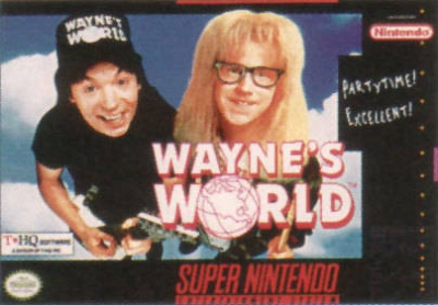 SNES - Wayne's World Box Art Front