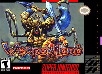SNES - Weaponlord Box Art Front