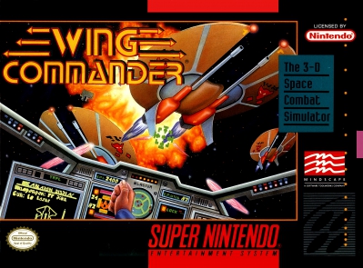 SNES - Wing Commander Box Art Front