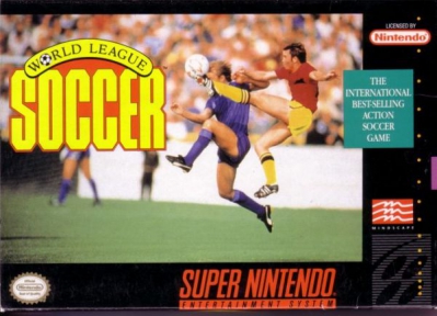 SNES - World League Soccer Box Art Front