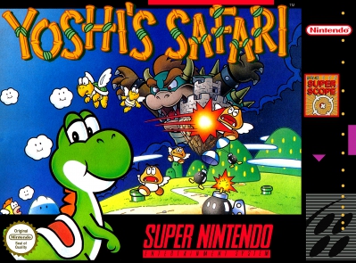 SNES - Yoshi's Safari Box Art Front