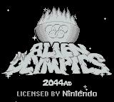 DOS - Alien Olympics 2044 AD Box Art Front