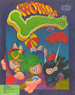 DOS - All New World of Lemmings Box Art Front