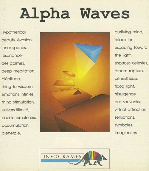 DOS - Alpha Waves Box Art Front