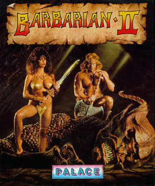 DOS - Barbarian II The Dungeon of Drax Box Art Front