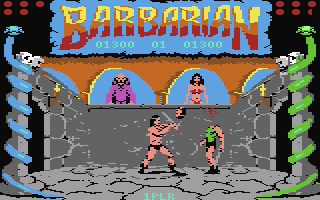 DOS - Barbarian The Ultimate Warrior Box Art Front