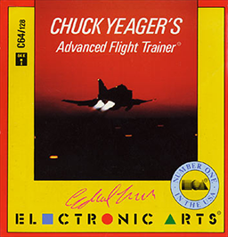 DOS - Chuck Yeager's Advanced Flight Trainer Box Art Front
