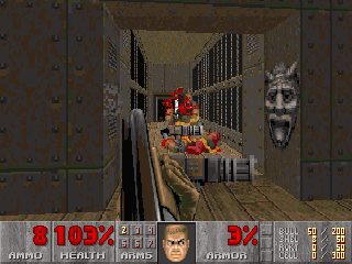 DOS - Doom II Hell on Earth Box Art Front