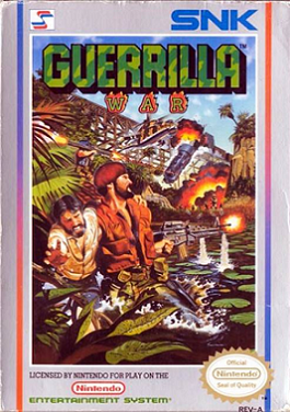 DOS - Guerrilla War Box Art Front