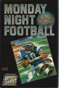 DOS - ABC Monday Night Football Box Art Front