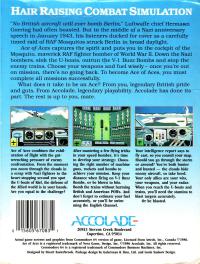 DOS - Ace of Aces Box Art Back