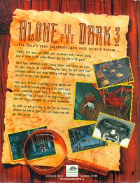 DOS - Alone in the Dark 3 Box Art Back