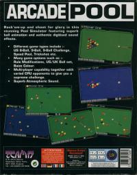 DOS - Arcade Pool Box Art Back