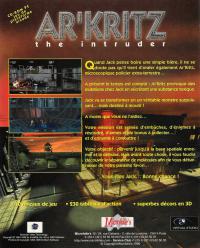 DOS - Ar'Kritz the Intruder Box Art Back