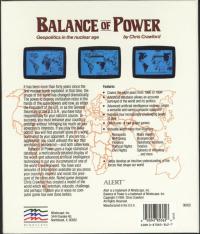 DOS - Balance of Power Box Art Back