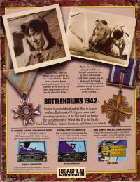 DOS - Battlehawks 1942 Box Art Back