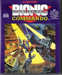DOS - Bionic Commando Box Art Front