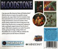 DOS - Bloodstone An Epic Dwarven Tale Box Art Back