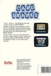 DOS - Card Sharks Box Art Back