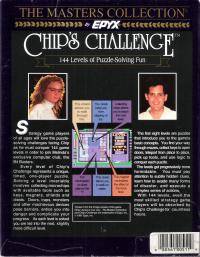 DOS - Chip's Challenge Box Art Back