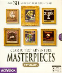 DOS - Classic Text Adventure Masterpieces Box Art Front