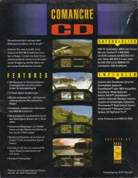 DOS - Comanche CD Box Art Back