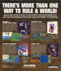 DOS - Conquer the World Box Art Back