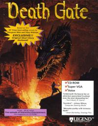 DOS - Death Gate Box Art Front