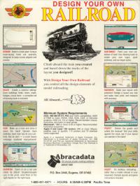 DOS - Design Your Own Railroad Box Art Back