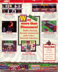 DOS - DinoPark Tycoon Box Art Back