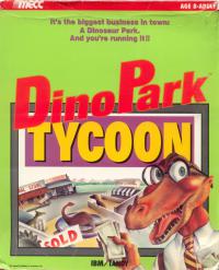 DOS - DinoPark Tycoon Box Art Front
