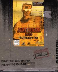 DOS - Duke Nukem 3D Plutonium Pak Box Art Front